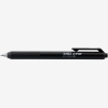 Pix cu gel ARTLINE J-Pop Eco Green, rubber grip, varf 0.7mm - negru