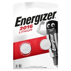 Baterii litiu ENERGIZER CR2016, 2 buc/set
