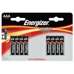 Baterii alkaline ENERGIZER AAA, 8 buc/set