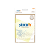 Notes autoadeziv transparent (calc) 101 x 152 mm, 30 file, Stick'n Tracing - transparent