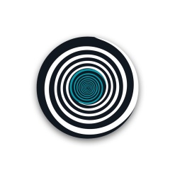 Abtibilduri roti, 2buc/set, Roller NIKIDOM - Circles
