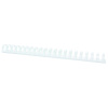 Inele plastic 25 mm, max 240 coli, 50buc/cut Office Products - alb