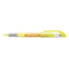 Textmarker cu cerneala PENAC Liqliner, varf 1-4 mm - galben fluorescent