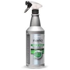 CLINEX NanoProtect Odour Killer-Green Tea, 1 litru, pulverizator, odorizant lichid, neutralizeaza mi