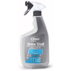 CLINEX Shine Steel, 650 ml, pulverizator, solutie pt. curatare, intretinere supraf otel inoxidabil