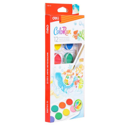 ACUARELE 12 CULORI 28MM ECONOMY DELI