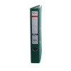 Biblioraft A4, plastifiat PP/paper, margine metalica, 50 mm, Optima Budget - verde