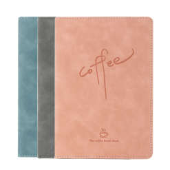 Alternative view of CAIET BIROU A5 144 FILE 100G DICTANDO COPERTA IMITATIE PIELE DIVERSE CULORI COFFEE DELI