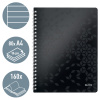 CAIET BIROU SPIRA A4 DICTANDO NEGRU COPERTA PP WOW LEITZ - imagine 3