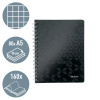 CAIET BIROU SPIRA A5 ARITMETICA NEGRU COPERTA PP WOW LEITZ - imagine 3