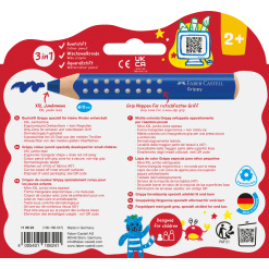 Alternative view of CREIOANE COLORATE XXL 10 CULORI GRIPPY FABER-CASTELL