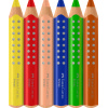 CREIOANE COLORATE XXL 6 CULORI GRIPPY FABER-CASTELL - imagine 3