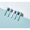 PIX CU GEL CU MECANISM 0.5MM 3 CULORI CORP BLEU NUSIGN DELI - imagine 2