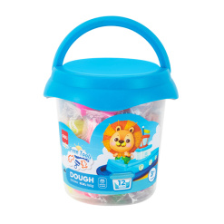 PLASTILINA SOFT GALETUSA 12 CULORI 160G DELI