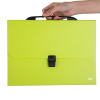 SERVIETA PLASTIC CU MANER 7 COMPARTIMENTE DIVERSE CULORI NEON DELI - imagine 5
