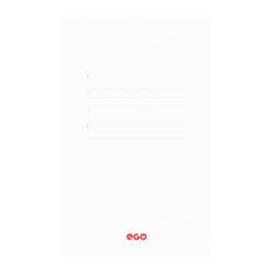 Alternative view of AGENDA A5 NEDATATA VERDE PASTEL EGO